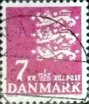 Stamps Denmark -  Scott#504 intercambio, 0,20 usd, 7 coronas 1978