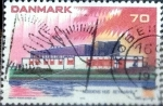 Stamps Denmark -  Scott#522 intercambio, 0,20 usd, 70 cents. 1973