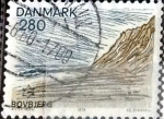 Stamps Denmark -  Scott#658 intercambio, 0,80 usd, 280 cents. 1979