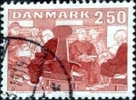 Stamps Denmark -  Scott#746 intercambio, 0,30 usd, 2,50 coronas 1983