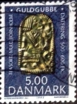 Stamps Denmark -  Scott#976 intercambio, 0,70 usd, 5,00 coronas 1993