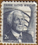 Sellos de America - Estados Unidos -   Frank LLoyd Wright