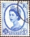 Stamps United Kingdom -  Scott#359 intercambio, 0,40 usd, 4 p. 1958