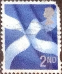 Stamps United Kingdom -  Scott#Escocia 20, intercambio, 0,40 usd, 2nd. 2003