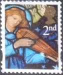 Stamps United Kingdom -  Scott#2716a, m2b intercambio, 0,50 usd, 2nd. 2009