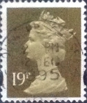Stamps United Kingdom -  Scott#MH208, intercambio, 0,70 usd, 19 p. 1993