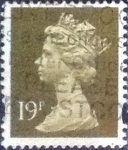 Stamps United Kingdom -  Scott#MH208, intercambio, 0,70 usd, 19 p. 1993