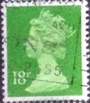 Stamps United Kingdom -  Scott#MH104  intercambio, 0,40 usd, 18 p. 1991