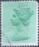 Stamps United Kingdom -  Scott#MH96 intercambio, 0,70 usd, 17 p. 1980