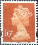 Stamps United Kingdom -  Scott#MH250 intercambio, 0,20 usd, 10 p. 1997