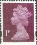 Stamps United Kingdom -  Scott#MH245 intercambio, 0,20 usd, 1 p. 1997