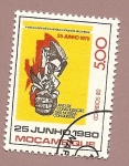 Stamps Mozambique -  Cuarto año de Independencia