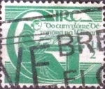 Stamps Ireland -  Scott#128 intercambio, 0,25 usd, 0,5 p. 1944