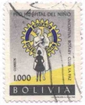 Sellos del Mundo : America : Bolivia : Pro hospital del niño del Rotary Club de La Paz