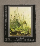 Stamps Asia - North Korea -  Detalles cuadros de Durero