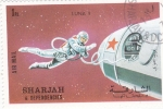 Stamps United Arab Emirates -  AERONAUTICA- LUNA 9