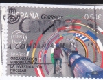 Stamps Spain -  ORGANIZACIÓN EUROPEA PARA LA INVESTIGACIÓN NUCLEAR (30)