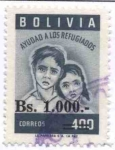 Sellos del Mundo : America : Bolivia : Sellos sobrecargados