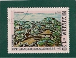 Stamps Nicaragua -  Pinturas Nicaraguenses