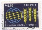 Sellos del Mundo : America : Bolivia : Campaña contra el Hambre