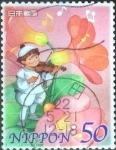 Stamps Japan -  Scott#3191e intercambio, 0,50 usd, 50 yen 2010