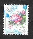 Stamps Algeria -  1386 - Flor, rosas