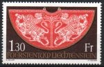 Sellos de Europa - Liechtenstein -  TÚNICA  DE  CORONACIÓN