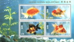 Stamps Hong Kong -  PECES  DORADOS