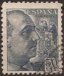 Sellos de Europa - Espa�a -  General Franco 1939 50 cents