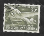 Sellos de America - Argentina -  39 - X Anivº de las líneas aéreas del estado