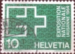 Stamps Switzerland -  Scott#430 intercambio, 0,20 usd, 10 cents. 1963