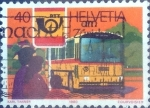 Sellos de Europa - Suiza -  Scott#688 intercambio, 0,25 usd, 40 cents. 1980