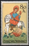 Stamps Czechoslovakia -  AZULEJO  DE  SAN  MARTÍN