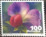 Stamps Switzerland -  Scott#1415 m2b intercambio, 0,75 usd, 100 cents. 2011