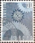 Sellos de Europa - Suiza -  Scott#482 m4b intercambio, 0,25 usd, 30 cents. 1967