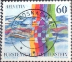 Stamps Switzerland -  Scott#960 intercambio, 0,50 usd, 60 cents. 1995