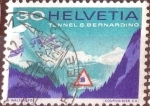 Stamps Switzerland -  Scott#495 intercambio, 0,25 usd, 30 cents. 1967