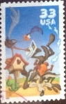 Stamps United States -  Scott#3391 cr4f intercambio, 0,20 usd, 33 cents. 2000