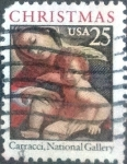 Stamps United States -  Scott#2427 intercambio, 0,20 usd, 25 cents. 1989