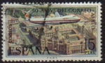 Sellos de Europa - Espaa -  ESPAÑA 1971 2060 Sello L Aniversario Correo Aereo Avion Boeing 747 Usado