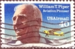 Stamps United States -  Scott#C129 intercambio, 0,20 usd, 40 cents. 1991