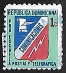 Stamps Dominican Republic -  Emblema de la oficina de correos y telegrafos