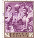 Sellos de Europa - Espaa -  REBECA Y ELIZER- MURILLO (33)