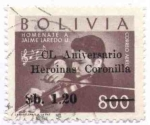 Sellos del Mundo : America : Bolivia : CL. Aniversario de la Heroinas de la Coronilla de Cochabamba