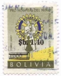 Sellos del Mundo : America : Bolivia : Sellos del rotary - sobrecargados