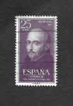 Stamps Spain -  Edf 1166 - Dia del Sello. IV Centenario de la muerte de San Ignacio de Loyola.