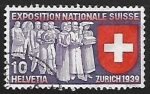 Sellos de Europa - Suiza -  Swiss Exhibition