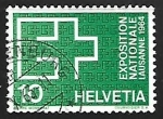 Stamps Switzerland -  Exposicion nacional Lausanne 1964