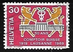 Stamps Switzerland -  Animales Estilizados