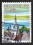 Stamps Switzerland -  Zyt tower, Zug